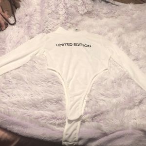 Fashion Nova body suit high rise